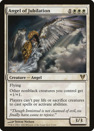 Angel of Jubilation [Avacyn Restored] | Gate City Games LLC