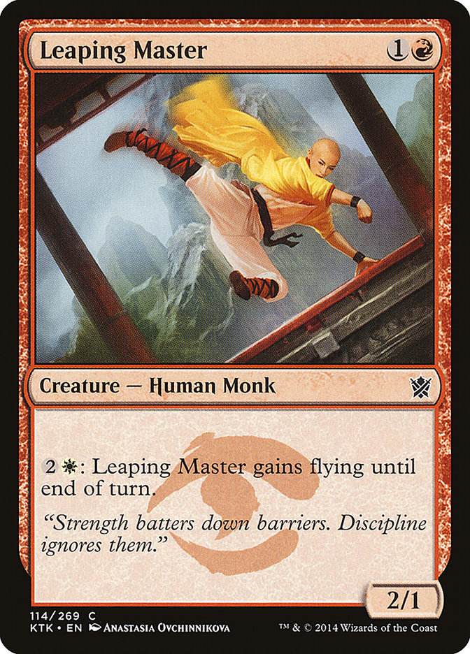 Leaping Master [Khans of Tarkir] | Gate City Games LLC