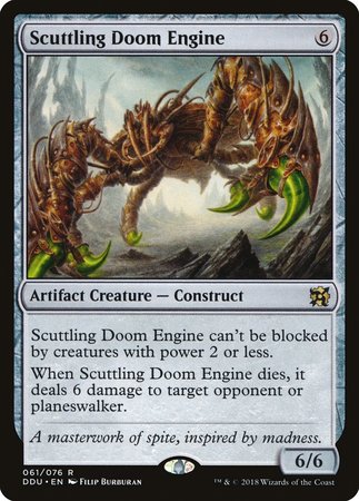 Scuttling Doom Engine [Duel Decks: Elves vs. Inventors] | Gate City Games LLC