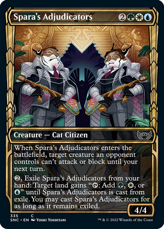 Spara's Adjudicators (Showcase Golden Age) [Streets of New Capenna] | Gate City Games LLC