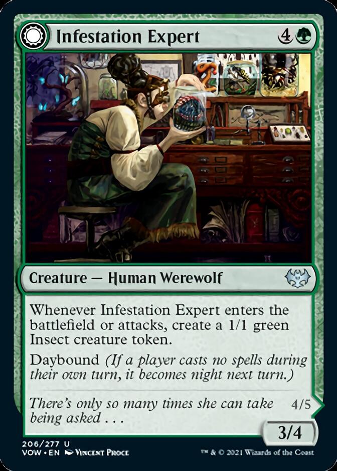 Infestation Expert // Infested Werewolf [Innistrad: Crimson Vow] | Gate City Games LLC