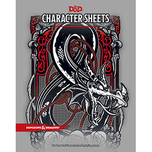 Dungeons & Dragons Character Sheets Pack | Gate City Games LLC