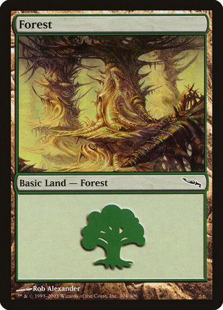 Forest (304) [Mirrodin] | Gate City Games LLC