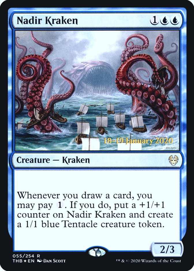 Nadir Kraken [Theros Beyond Death Prerelease Promos] | Gate City Games LLC