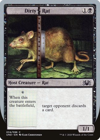 Dirty Rat [Unsanctioned] | Gate City Games LLC