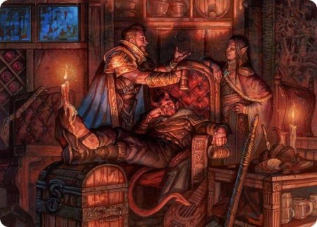 Long Rest Art Card [Dungeons & Dragons: Adventures in the Forgotten Realms Art Series] | Gate City Games LLC