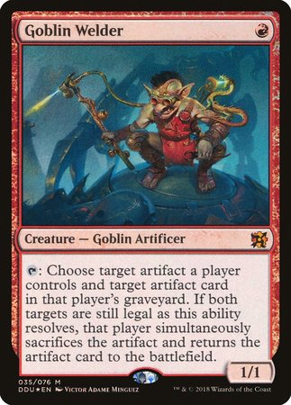 Goblin Welder [Duel Decks: Elves vs. Inventors] | Gate City Games LLC