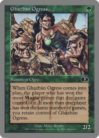 Ghazban Ogress [Unglued] | Gate City Games LLC