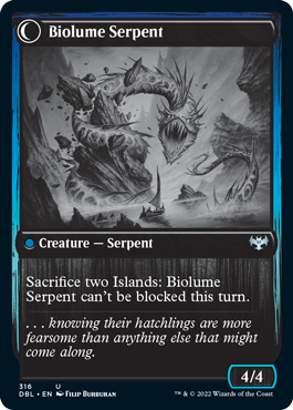 Biolume Egg // Biolume Serpent [Innistrad: Double Feature] | Gate City Games LLC