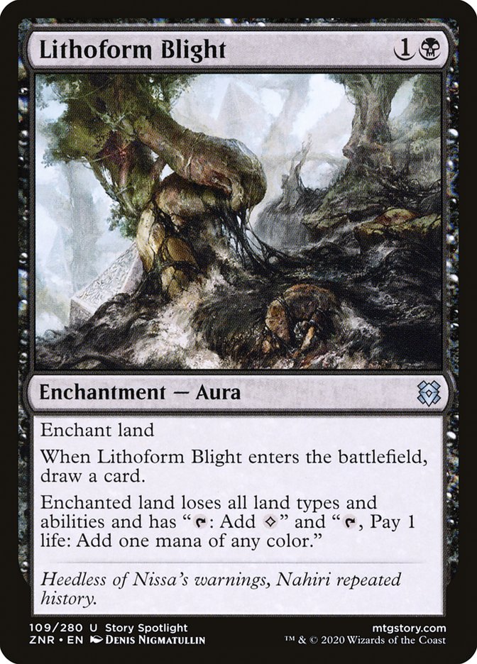 Lithoform Blight [Zendikar Rising] | Gate City Games LLC