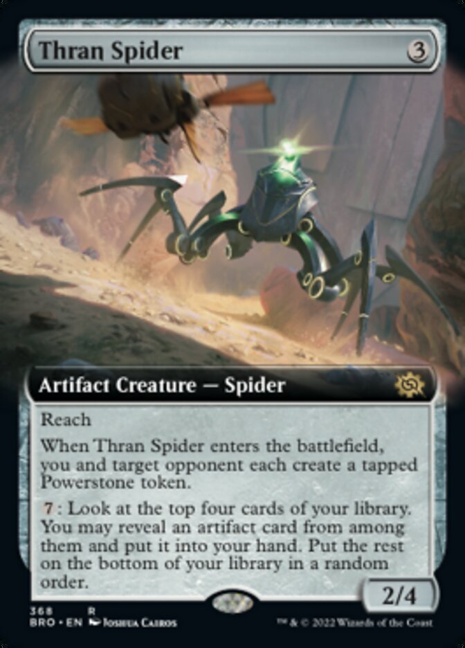 Thran Spider (Extended Art) [The Brothers' War] | Gate City Games LLC