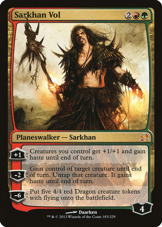 Sarkhan Vol [Modern Masters] | Gate City Games LLC