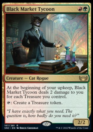 Black Market Tycoon (Promo Pack) [Streets of New Capenna Promos] | Gate City Games LLC