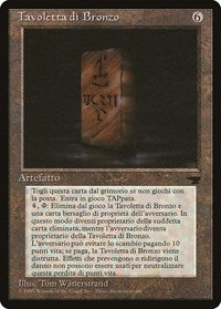 Bronze Tablet (Italian) - "Tavoletta di Bronzo" [Renaissance] | Gate City Games LLC