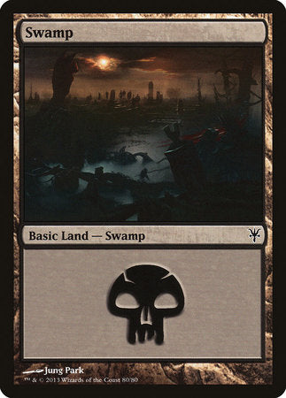 Swamp (80) [Duel Decks: Sorin vs. Tibalt] | Gate City Games LLC