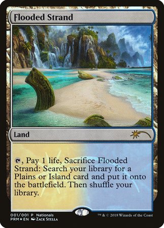 Flooded Strand [Nationals Promos] | Gate City Games LLC