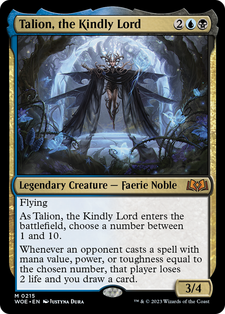 Talion, the Kindly Lord [Wilds of Eldraine] | Gate City Games LLC