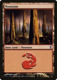 Mountain [Time Spiral] | Gate City Games LLC