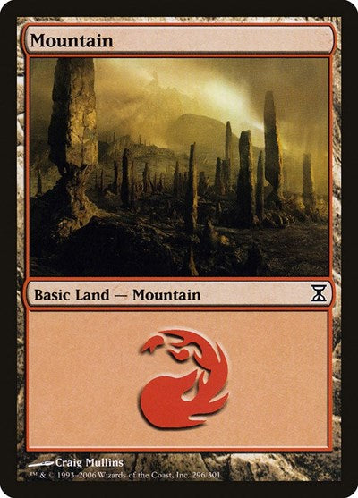 Mountain [Time Spiral] | Gate City Games LLC