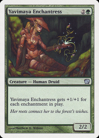 Yavimaya Enchantress [Ninth Edition] | Gate City Games LLC