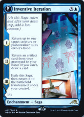 Inventive Iteration // Living Breakthrough [Kamigawa: Neon Dynasty Prerelease Promos] | Gate City Games LLC