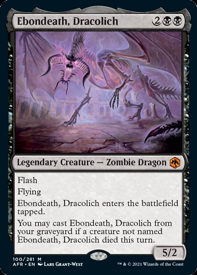 Ebondeath, Dracolich [Dungeons & Dragons: Adventures in the Forgotten Realms] | Gate City Games LLC