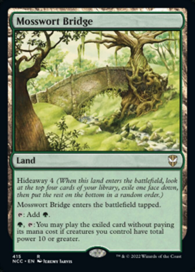 Mosswort Bridge [Streets of New Capenna Commander] | Gate City Games LLC