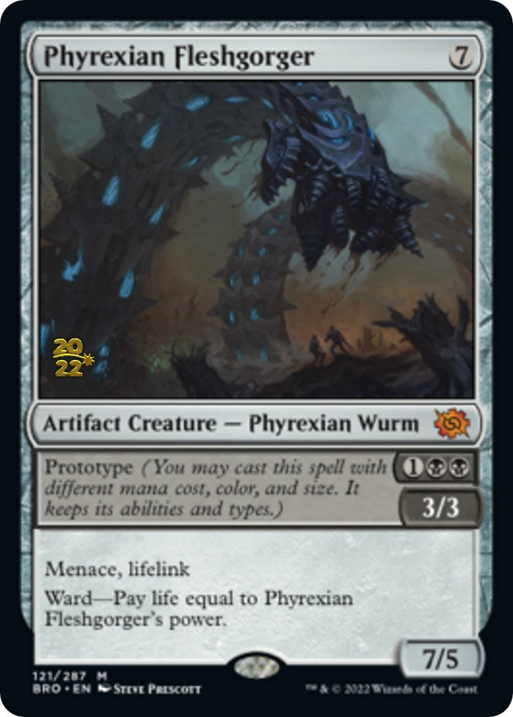 Phyrexian Fleshgorger [The Brothers' War: Prerelease Promos] | Gate City Games LLC