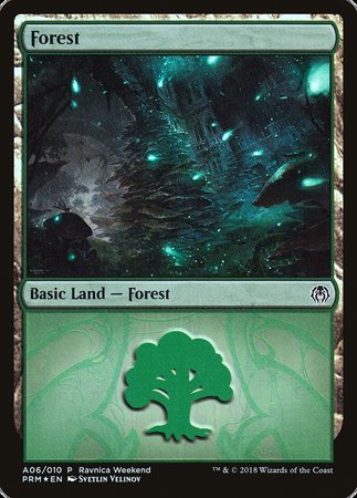 Forest - Golgari (A06) [GRN Ravnica Weekend] | Gate City Games LLC