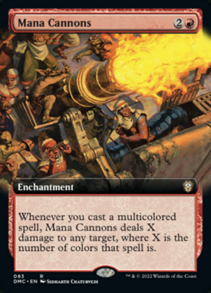 Mana Cannons (Extended Art) [Dominaria United Commander] | Gate City Games LLC