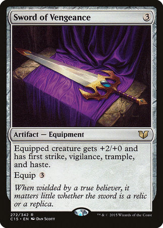 Sword of Vengeance [Commander 2015] | Gate City Games LLC