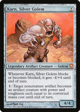 Karn, Silver Golem [From the Vault: Relics] | Gate City Games LLC