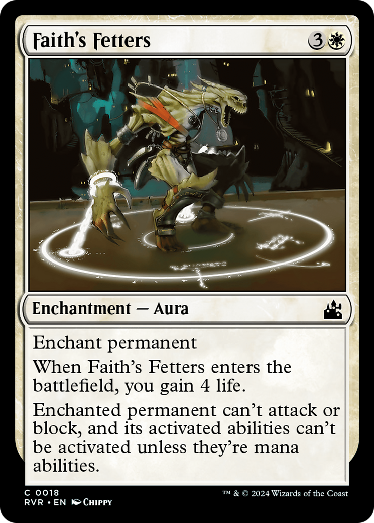 Faith's Fetters [Ravnica Remastered] | Gate City Games LLC