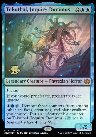 Tekuthal, Inquiry Dominus [Phyrexia: All Will Be One Prerelease Promos] | Gate City Games LLC