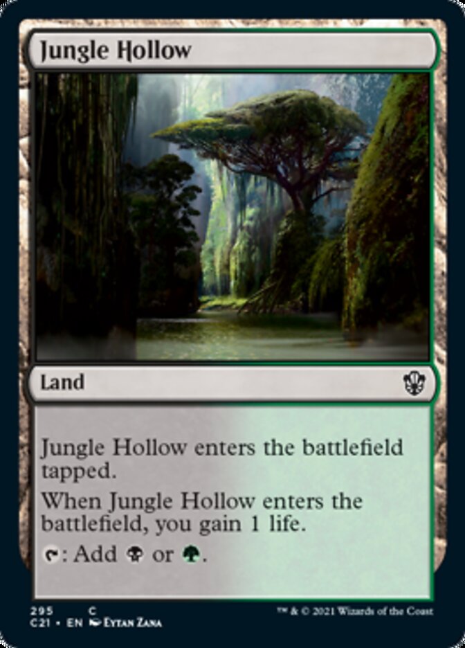 Jungle Hollow [Commander 2021] | Gate City Games LLC