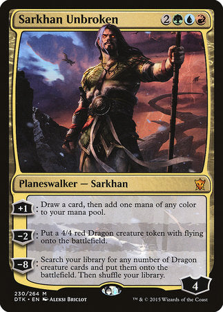 Sarkhan Unbroken [Dragons of Tarkir] | Gate City Games LLC