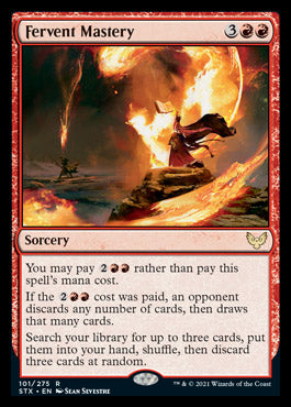 Fervent Mastery [Strixhaven: School of Mages] | Gate City Games LLC