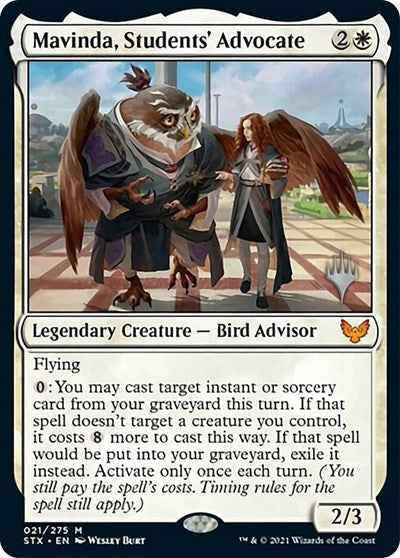 Mavinda, Students' Advocate (Promo Pack) [Strixhaven: School of Mages Promos] | Gate City Games LLC