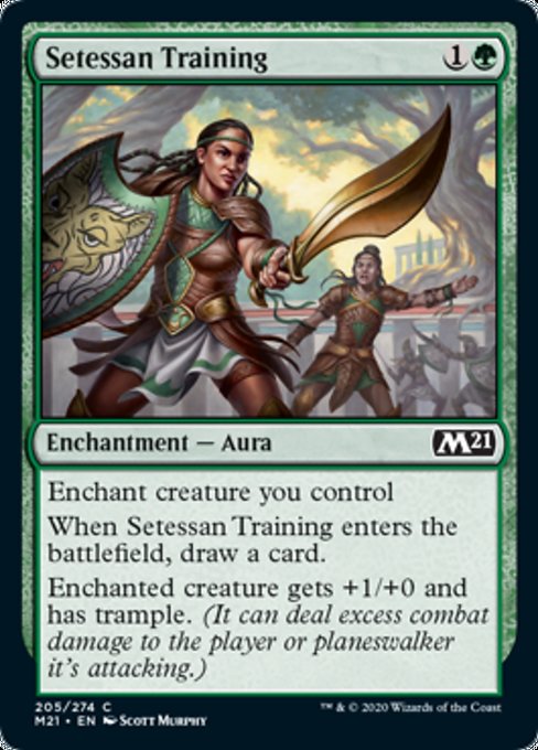 Setessan Training [Core Set 2021] | Gate City Games LLC