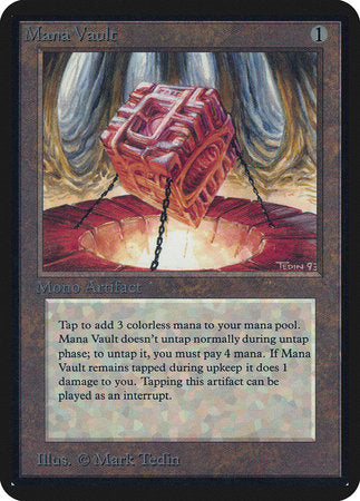 Mana Vault [Limited Edition Alpha] | Gate City Games LLC