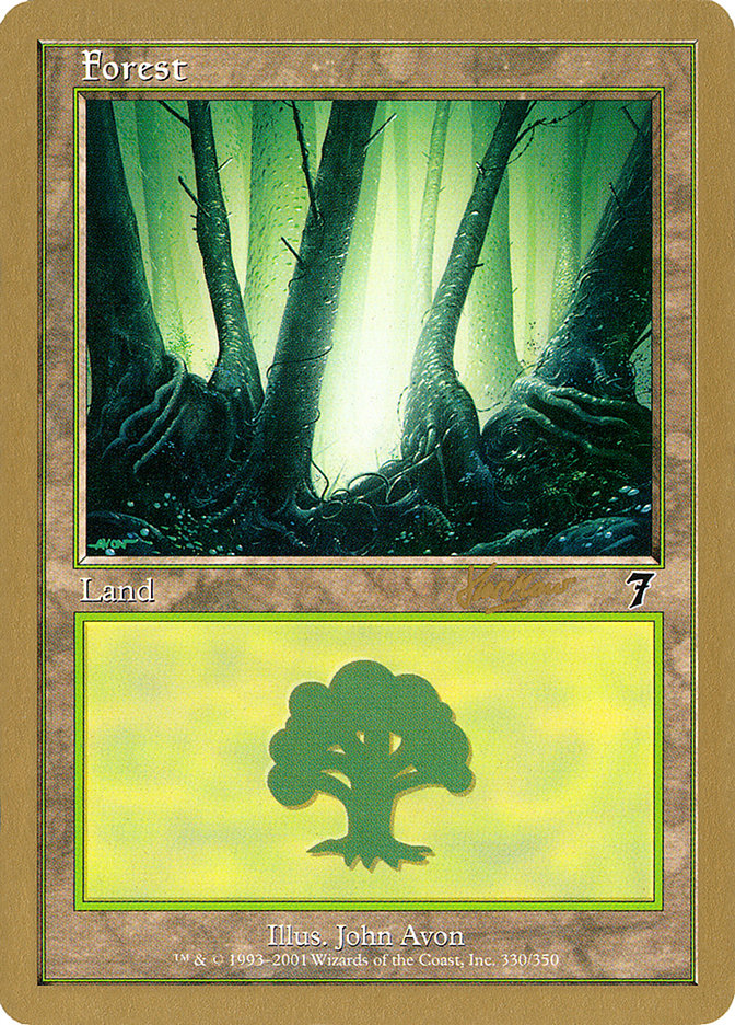 Forest (shh330) (Sim Han How) [World Championship Decks 2002] | Gate City Games LLC