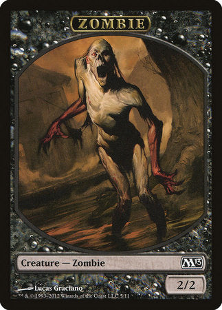 Zombie Token [Magic 2013 Tokens] | Gate City Games LLC