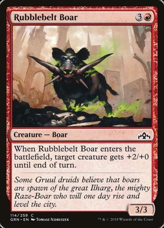 Rubblebelt Boar [Guilds of Ravnica] | Gate City Games LLC