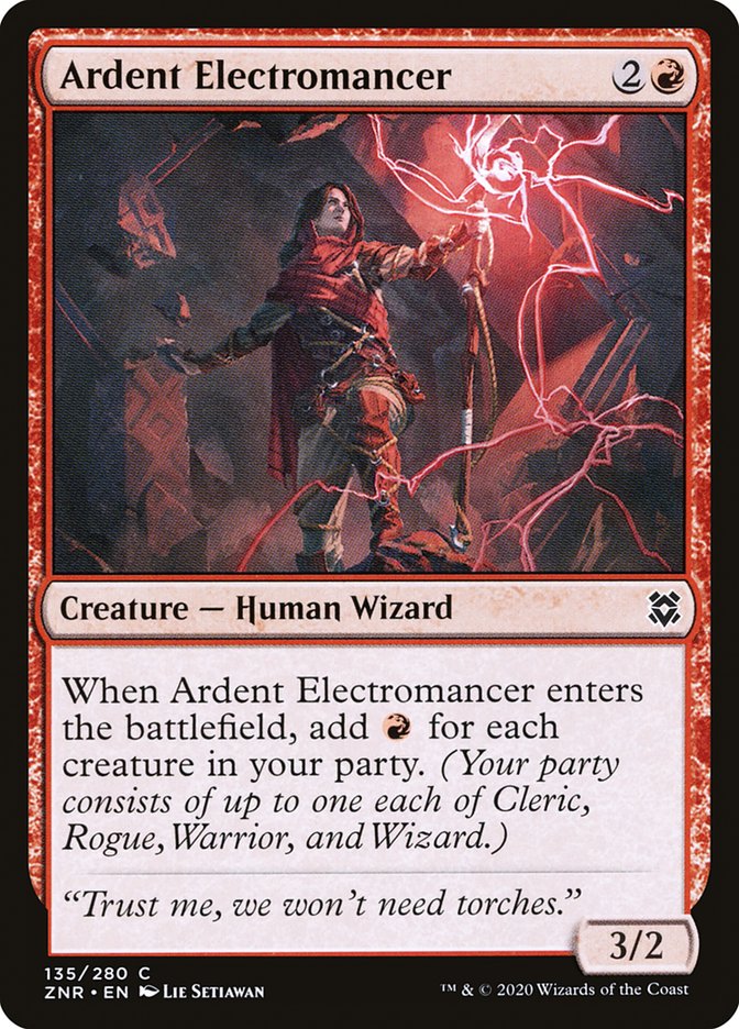 Ardent Electromancer [Zendikar Rising] | Gate City Games LLC