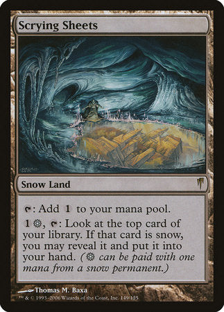 Scrying Sheets [Coldsnap] | Gate City Games LLC