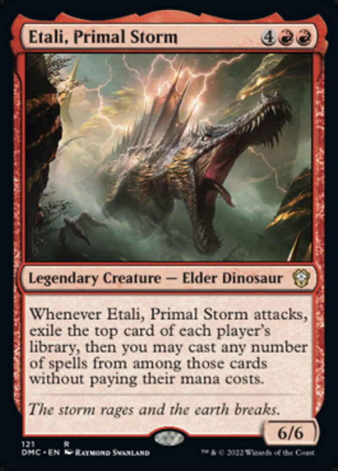 Etali, Primal Storm [Dominaria United Commander] | Gate City Games LLC