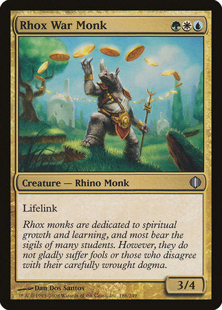 Rhox War Monk [Shards of Alara] | Gate City Games LLC