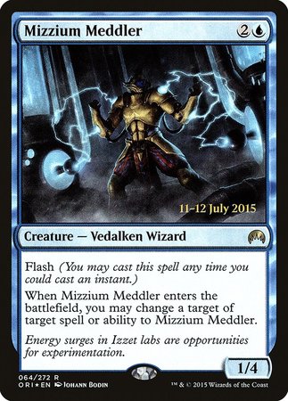 Mizzium Meddler [Magic Origins Promos] | Gate City Games LLC