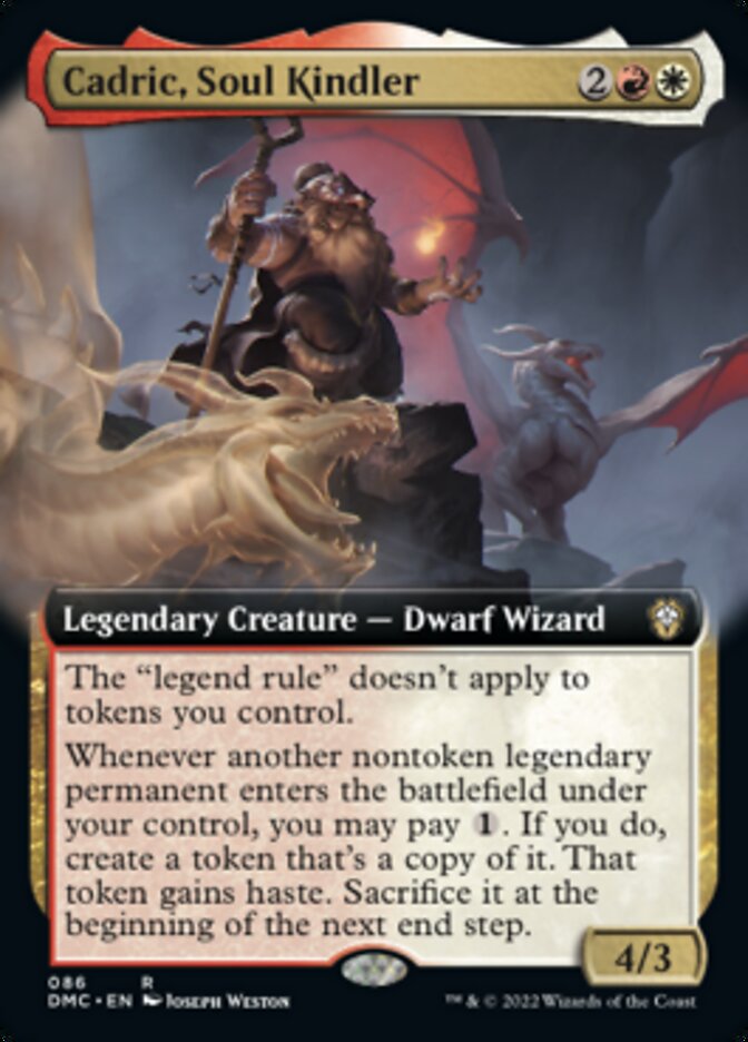 Cadric, Soul Kindler (Extended Art) [Dominaria United Commander] | Gate City Games LLC