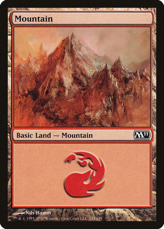 Mountain (244) [Magic 2011] | Gate City Games LLC